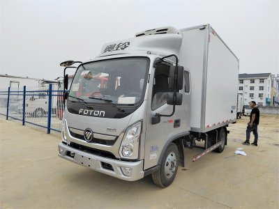 國六 福田奧鈴4.2米排半冷藏車