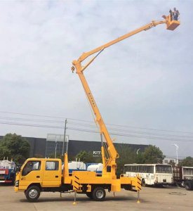 高空作業(yè)車結構工作原理